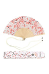 HAND FAN W/GIFT BOX - SAKURA