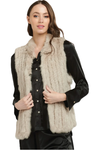 365 DAYS FAUX FUR VEST - STONE