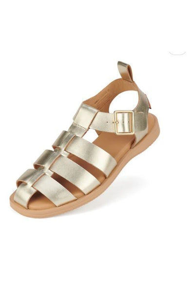 ROLLIE FISHERMAN SANDAL - GOLD