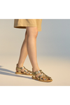 ROLLIE FISHERMAN SANDAL - GOLD