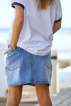 HAMMILL & CO RETRO SKIRT - DENIM