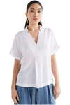 ELK FLEKKE SHIRT - WHITE