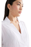 ELK FLEKKE SHIRT - WHITE
