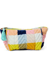 KIP & CO VELVET TOILETRY BAG - FLORIDA TARTAN