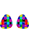 RILEY BURNETT LORETTE EARRINGS - MIDNIGHT FIESTA