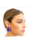 RILEY BURNETT LORETTE EARRINGS - MIDNIGHT FIESTA