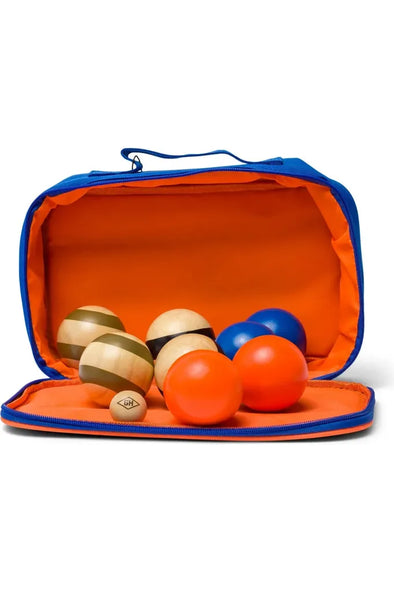 BOCCE BALL SET + TRAVEL CASE