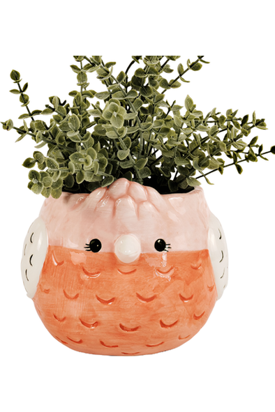 GALAH BIRD PLANTER - PINK 15CM