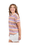 ELM GELATO TEE - MULTI STRIPE
