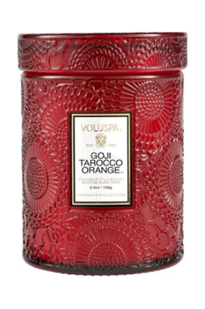 VOLUSPA GOJI TAROCCO ORANGE CANDLE JAR - 50HR