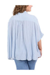 ELM LUNA SHIRT - DUSK BLUE STRIPE