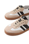 DJANGO & JULIETTE HANNI SNEAKER - BEIGE/WHITE
