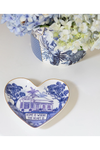 LALA LAND HEART SHAPE TRINKET TRAY - PIECES OF POETRY