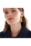 ELK  HULLE LARGE HOOP EARRING - GOLD