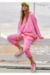 HAMMILL & CO MIAMI SPORT SWEAT - PINK