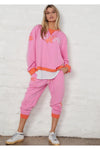HAMMILL & CO MIAMI SPORT SWEAT - PINK