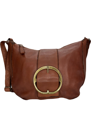 KOMPANERO IMANI BAG - COGNAC