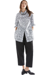 ELK JAGAR SHIRT - WHITE LINE PRINT