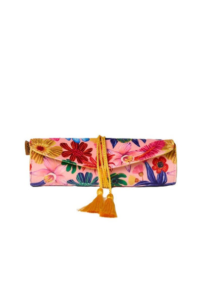 KIP&CO VELVET JEWELLERY ROLL O/S