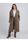 FOXWOOD JOIE TRENCH - TAN CHECK