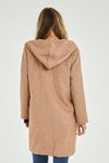 ELM JORDAN HOODED COAT - TAN