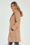 ELM JORDAN HOODED COAT - TAN