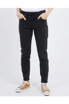 FOXWOOD JULIETTE JOGGER JEAN - WASHED BLACK