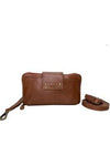 KOMPANERO JUNE PHONE WALLET - COGNAC