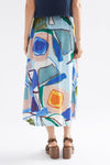 ELK KAADE SKIRT - SUN PRINT