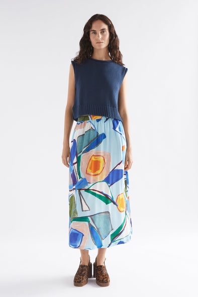 ELK KAADE SKIRT - SUN PRINT