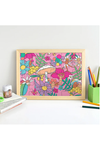 JOS 24 PIECE KIDS PUZZLE - GARDEN PARTY
