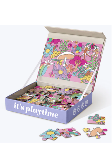 JOS 24 PIECE KIDS PUZZLE - GARDEN PARTY