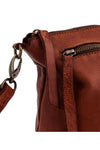 JUJU & CO LARGE ESSENTIAL POUCH - COGNAC