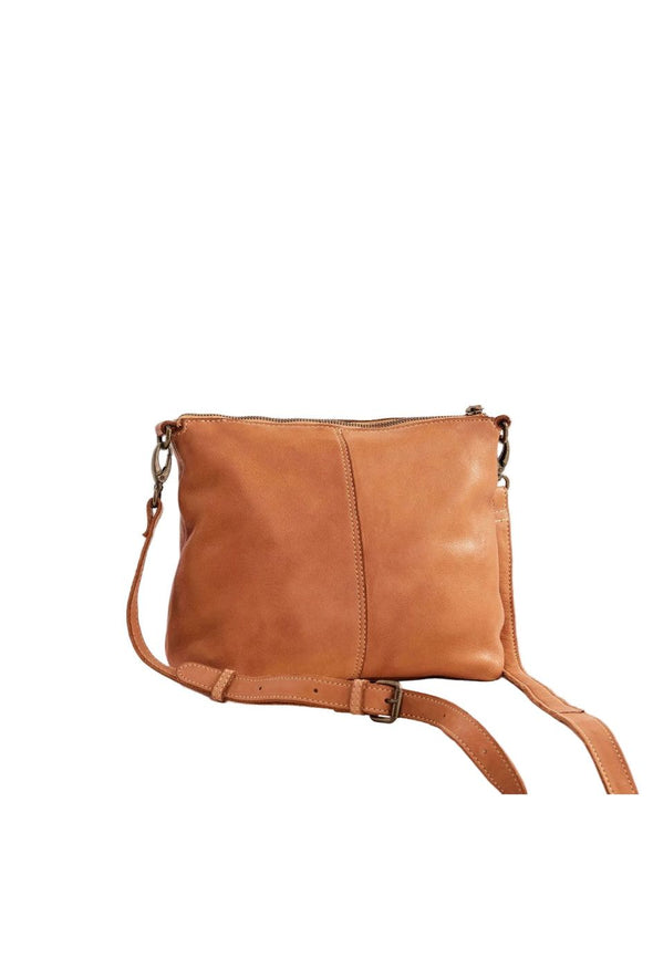 JUJU & CO LARGE ESSENTIAL POUCH - TAN