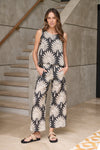 NATURALS LINEN PANT  - DATE PALM