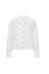 VASSALLI LINEN JACKET - WHITE