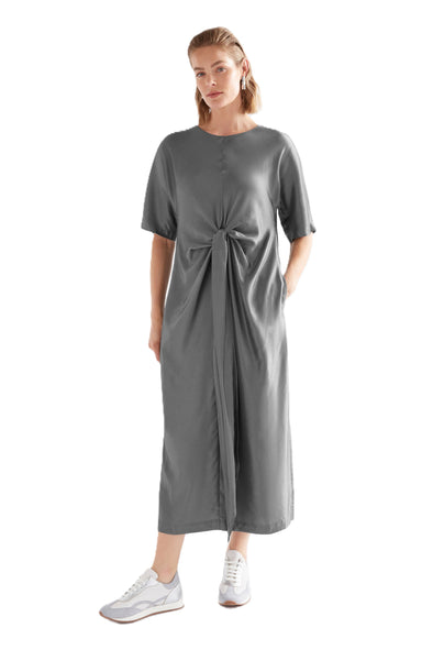 ELK LISSU DRESS - SILVER BLACK