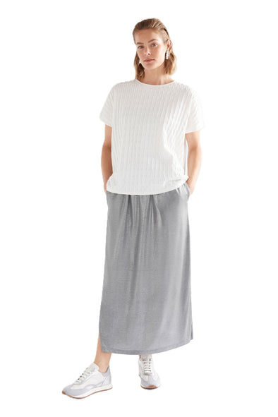 ELK MAAIL SKIRT - SILVER