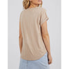 FOXWOOD MANLY VEE TEE - OATMEAL