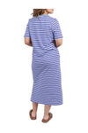 ELM MERRY TEE DRESS - OCEAN BLUE