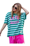 HAMMILL & CO MEXICO 1976 STRIPE TEE - GREEN