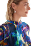 ELK MODA TURTLE NECK TOP - VAARA PRINT