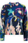 ELK MODA TURTLE NECK TOP - VAARA PRINT