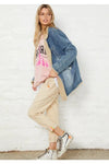 HAMMILL & CO NATURAL DISTRESSED JEAN