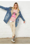 HAMMILL & CO NATURAL DISTRESSED JEAN