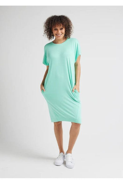 LOU LOU NICKS TEE DRESS - MINT