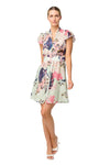 ONCE WAS NISREEN COTTON SILK  DRESS - OASIS FLORA
