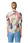 ONCE WAS OLEANDER COTTON SILK BLOUSE - OASIS FLORA