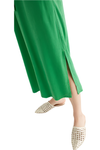 ELK OLYCK MIDI DRESS - VINE GREEN