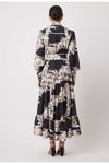 ONCE WAS PANTEA MAXI DRESS - ROSEWATER